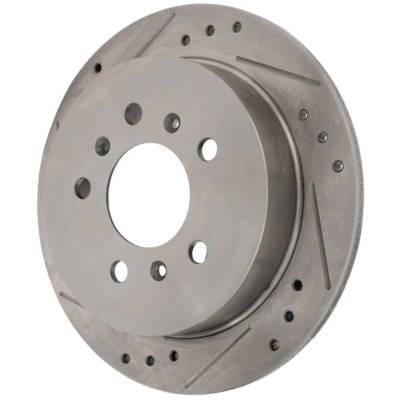 New Cross-Drilled Brake Disc Compatible With Buick Chevrolet Monte Carlo Lt 6 Cyl 3.9L Monte Carlo thumbnail 2