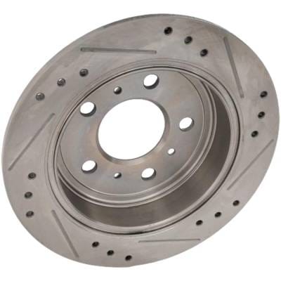 New Cross-Drilled Brake Disc Compatible With Buick Chevrolet Monte Carlo Ltz 6 Cyl 3.9L Impala Ss 8 thumbnail 4