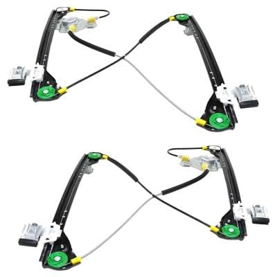 New Front Left And Front Right Window Regulator Compatible With Chrysler Pacifica Base 6 Cyl 3.8L thumbnail 8