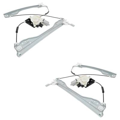 New Front Left And Front Right Window Regulator Compatible With Chrysler Voyager Lx 6 Cyl 3.6L thumbnail 4