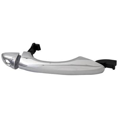 Front Or Rear Left (Driver Side) Exterior Door Handle Compatible With 2016-2020 Kia Sorento Chrome thumbnail 4