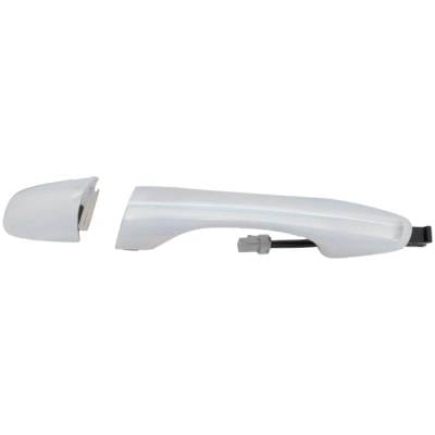 Front Or Rear Passenger Side Exterior Door Handle Compatible With 2016-2020 Kia Sorento Chrome With thumbnail 4