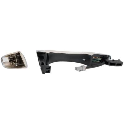 Front Or Rear Passenger Side Exterior Door Handle Compatible With 2016-2020 Kia Sorento Chrome With thumbnail 10