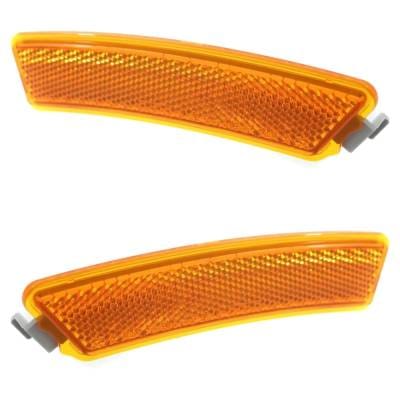 New Front Left And Front Right Bumper Reflector Compatible With Lincoln Mkz Black Label Mkz Black thumbnail 3