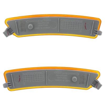 New Front Left And Front Right Bumper Reflector Compatible With Lincoln Mkz Black Label Mkz Black thumbnail 5