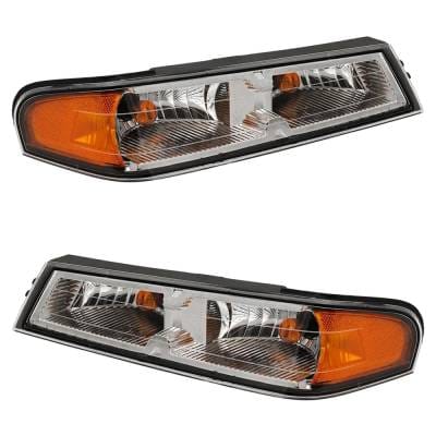 New Pair Of Corner Light Compatible With Chevrolet Colorado Z71 Ls 4 Cyl 2.8L Colorado Lt 5 Cyl 3.7L thumbnail 2