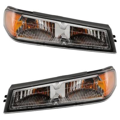 New Pair Of Corner Light Compatible With Chevrolet Colorado Z85 5 Cyl 3.5L Colorado Z71 Ls 5 Cyl thumbnail 4