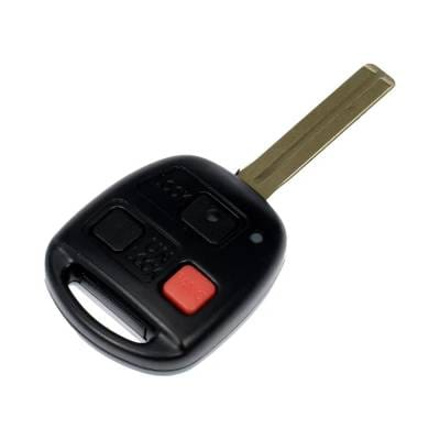 3-Button Key Fob Compatible With Lexus Gx470 All Submodels Lx470 All Submodels 2003-2009 By thumbnail 2