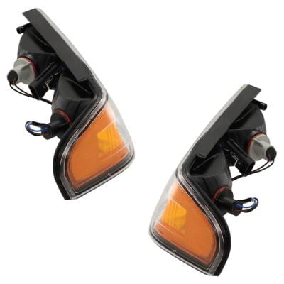 New Pair Of Corner Light Compatible With Chevrolet Colorado Z85 5 Cyl 3.5L Colorado Sport Ls 5 Cyl thumbnail 16