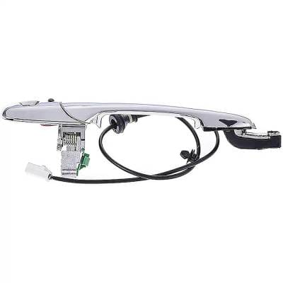 Front Driver Side Exterior Door Handle Compatible With 2007-2015 Mazda Cx-9 Mazda Cx-7 White Without thumbnail 6