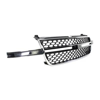 New Grille Assembly Compatible With Chevrolet Silverado 1500 Classic Ss 8 Cyl 6.0L Silverado 1500 Ss thumbnail 6