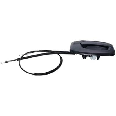 Front Left (Driver Side) Exterior Door Handle Compatible With 2014-2018 Ram Promaster Matte Black thumbnail 4