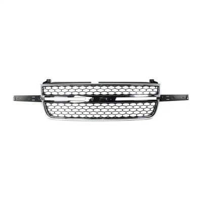 New Grille Assembly Compatible With Chevrolet Silverado 1500 Classic Ss 8 Cyl 6.0L Silverado 1500 Ss thumbnail 2