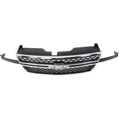 New Grille Assembly Compatible With Chevrolet Silverado 1500 Classic Ss 8 Cyl 6.0L Silverado 1500 Ss thumbnail 12