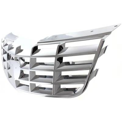 New Grille Assembly Compatible With Cadillac Dts Base 8 Cyl 4.6L Dts Luxury 8 Cyl 4.6L Dts Platinum thumbnail 4