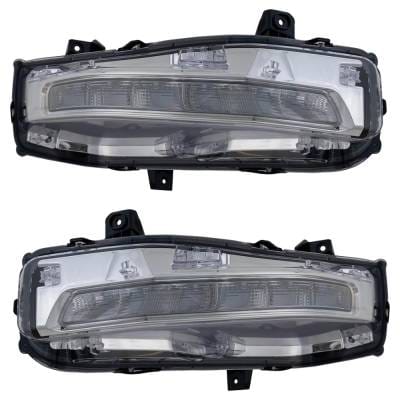 New Pair Of Parking Light Compatible With Ford Mustang Ecoboost 4 Cyl 2.3L Mustang Bullitt 8 Cyl thumbnail 4
