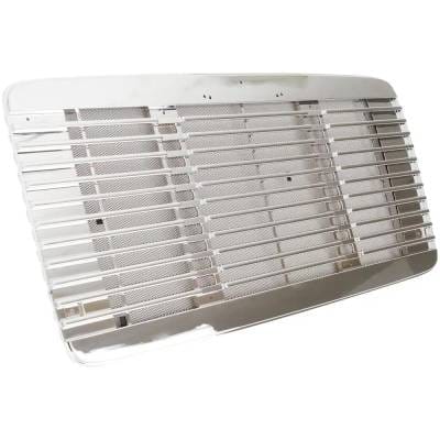 New Chrome Grille Assembly Compatible With Freightliner Fl60 Base 6 Cyl 7.2L Fl60 Fl6044s 6 Cyl 8.3L thumbnail 6