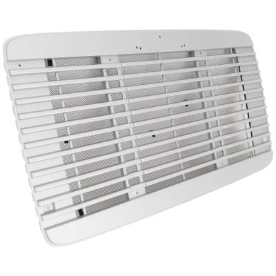 New Chrome Grille Assembly Compatible With Freightliner Fl60 Fl6042s 6 Cyl 7.2L Fl60 Base 6 Cyl 7.2L thumbnail 6