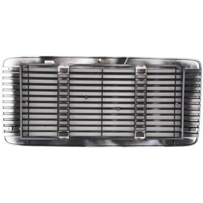 New Black Grille Assembly Compatible With Freightliner Fl70 Base 6 Cyl 8.3L Fl60 Fl6042s 6 Cyl 5.9L thumbnail 8