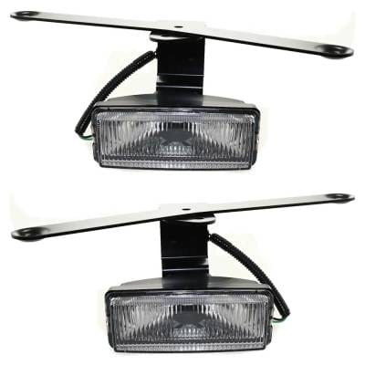 New Front Left And Front Right Fog Light Compatible With Nissan Frontier Base Frontier Se 1998-2001 thumbnail 2