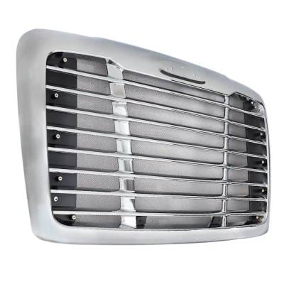 New Chrome Grille Assembly Compatible With Freightliner Cascadia 126 6 Cyl 14.8L Cascadia 125 6 Cyl thumbnail 6