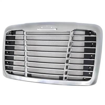 New Chrome Grille Assembly Compatible With Freightliner Cascadia 125 6 Cyl 15.6L Cascadia 125 6 Cyl thumbnail 2