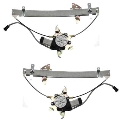 New Front Left And Front Right Window Regulator Compatible With Infiniti Nissan Maxima Gxe 6 Cyl thumbnail 2