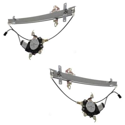 New Front Left And Front Right Window Regulator Compatible With Infiniti Nissan Maxima Se 6 Cyl 3.0L thumbnail 4