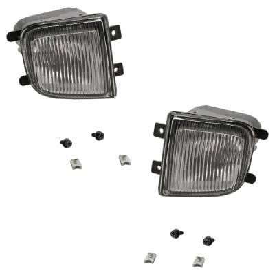New Front Left And Front Right Fog Light Compatible With Nissan Pathfinder Le 6 Cyl 3.3L 1998-2004 thumbnail 2