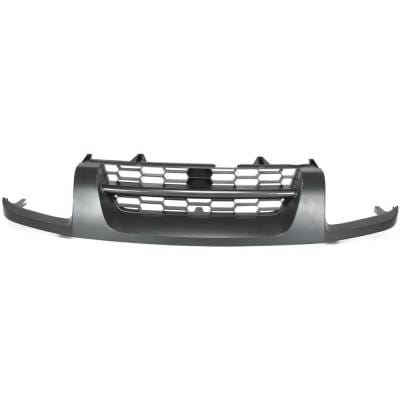 Gray Grille Assembly Compatible With Nissan Xterra Se 6 Cyl 3.3L 2002-2004 Ni1200198 623107Z800 thumbnail 2