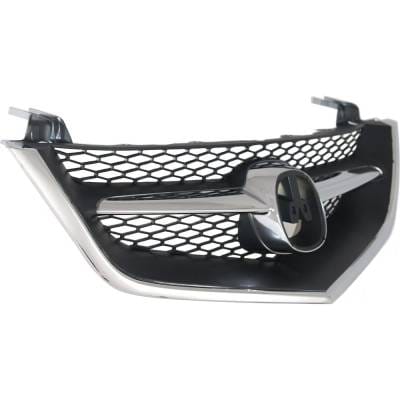 New Chrome Center Bar Grille Assembly Compatible With Acura Tl Type-S 6 Cyl 3.2L Tl Base 6 Cyl 3.2L thumbnail 4