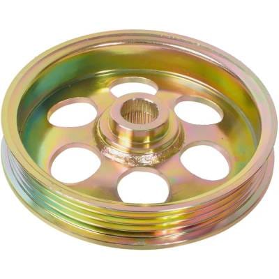New 3-Groove Pulley Power Steering Pump Pulley Compatible With Acura Honda Civic Del Sol Si Odyssey thumbnail 2