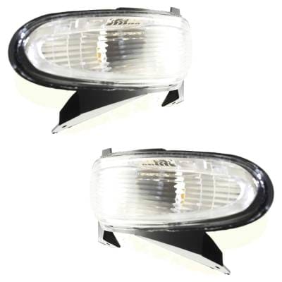 New Pair Of Parking Light Compatible With Buick Lacrosse Cxs 6 Cyl 3.6L Lacrosse Cx 6 Cyl 3.8L thumbnail 3