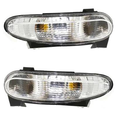 New Pair Of Parking Light Compatible With Buick Allure Cx 6 Cyl 3.8L Allure Cxl 6 Cyl 3.8L 2005-2009 thumbnail 2