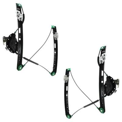New Front Left And Front Right Window Regulator Compatible With Bmw 328I Base 6 Cyl 2.8L 330Xi Base thumbnail 2