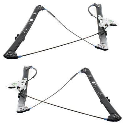 New Front Left And Front Right Window Regulator Compatible With Bmw X5 4.6Is 8 Cyl 4.6L X5 3.0I 6 thumbnail 4