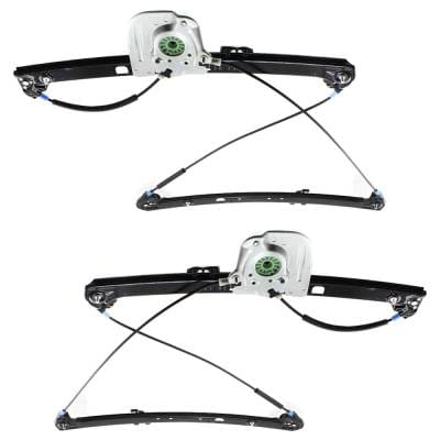 New Front Left And Front Right Window Regulator Compatible With Bmw X5 3.0I 6 Cyl 3.0L X5 4.4I 8 Cyl thumbnail 10