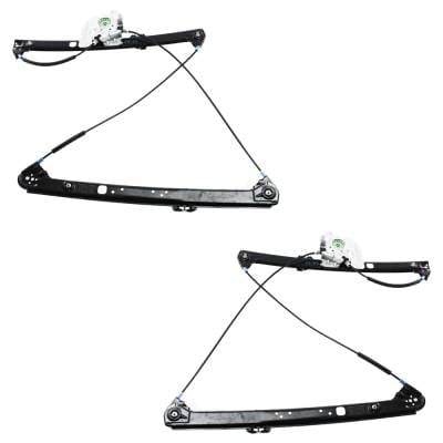 New Front Left And Front Right Window Regulator Compatible With Bmw X5 4.8Is 8 Cyl 4.8L X5 4.6Is 8 thumbnail 2