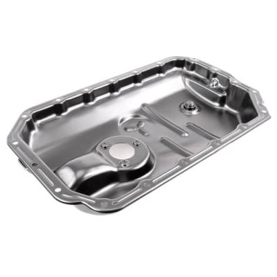 New Sheet Steel Oil Pan Compatible With Audi Volkswagen S4 Prestige 6 Cyl 3.0L A6 Base 6 Cyl 3.2L thumbnail 2