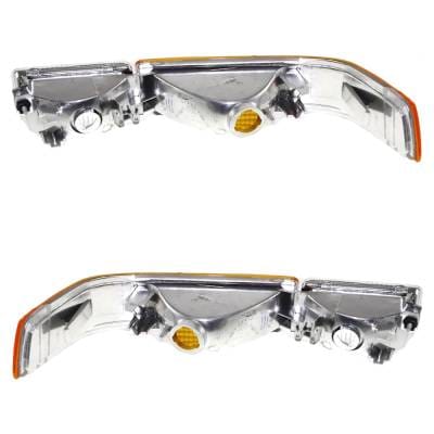 New Front Left And Front Right Turn Signal Light Compatible With Chevrolet Gmc Blazer Zr2 6 Cyl 4.3L thumbnail 4