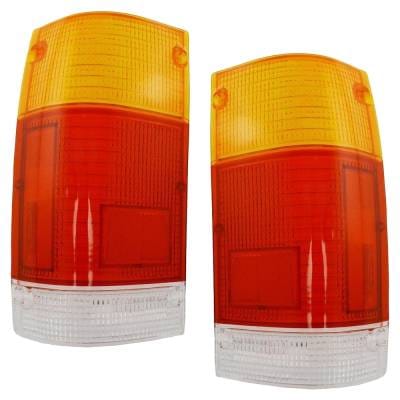 New Pair Of Tail Light Lens Compatible With Mazda B2000 Lx 4 Cyl 2.0L B2200 Le-5 4 Cyl 2.2L thumbnail 2