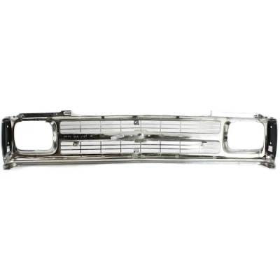 New Chrome Grille Assembly Compatible With Chevrolet S10 Blazer Sport 6 Cyl 4.3L S10 El 4 Cyl 2.5L thumbnail 8