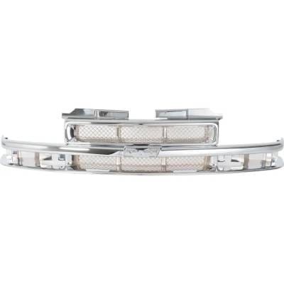 New Grille Assembly Compatible With Chevrolet S10 Ls 4 Cyl 2.2L S10 Xtreme 4 Cyl 2.2L S10 Xtreme 6 thumbnail 4