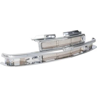 New Grille Assembly Compatible With Chevrolet S10 Ss 6 Cyl 4.3L S10 Ls 4 Cyl 2.2L S10 Xtreme 6 Cyl thumbnail 6