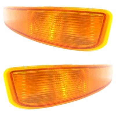 New Pair Of Parking Light Compatible With Buick Park Avenue Base 6 Cyl 3.8L Park Avenue Ultra 6 Cyl thumbnail 2