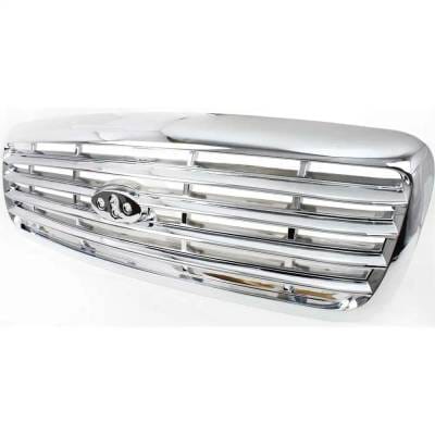 New Chrome Grille Assembly Compatible With Ford Crown Victoria Police Interceptor 8 Cyl 4.6L Crown thumbnail 4