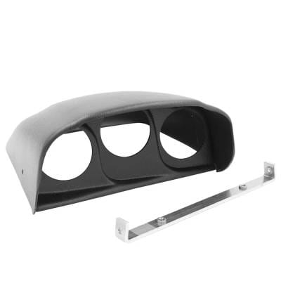 New 3 Gauges Gauge Pod Compatible With Dodge Ram 1500 Slt Ram 1500 Trx4 Ram 4500 All Submodels Ram thumbnail 4