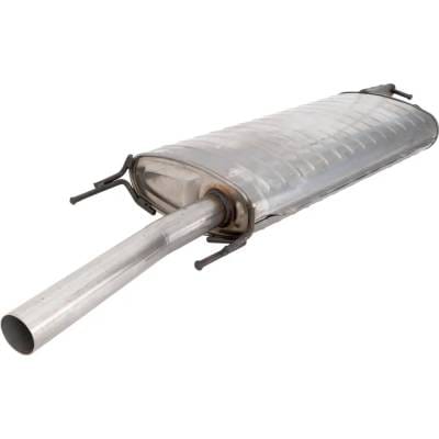 New Stainless Steel Muffler Compatible With Toyota Rav4 Limited 4 Cyl 2.5L Rav4 Limited 4 Cyl 2.4L thumbnail 4
