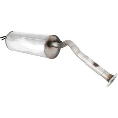 New Stainless Steel Muffler Compatible With Toyota Prius Touring 4 Cyl 1.5L Prius Base 4 Cyl 1.5L thumbnail 6