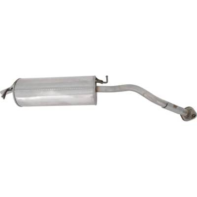 New Stainless Steel Muffler Compatible With Toyota Prius Touring 4 Cyl 1.5L Prius Base 4 Cyl 1.5L thumbnail 8